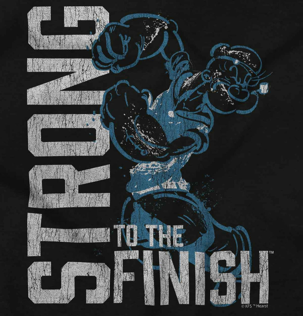 Popeye Muscles Infant Toddler T Shirt-Direct To Garment Print-Brisco Baby