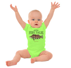 Painted Greenling Romper Bodysuit-Direct To Garment Print-Brisco Baby