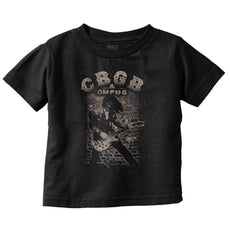 CBGB Rocker Infant Toddler T Shirt-Direct To Garment Print-Brisco Baby