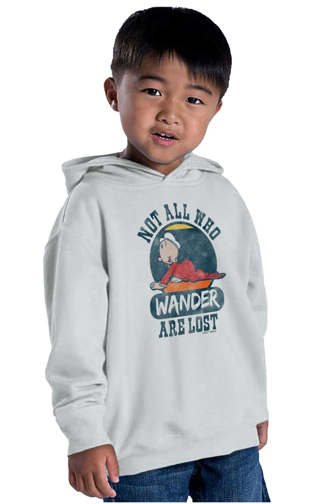 Sweet Pea Wander Toddler Pullover Hoodie-Direct To Garment Print-Brisco Baby
