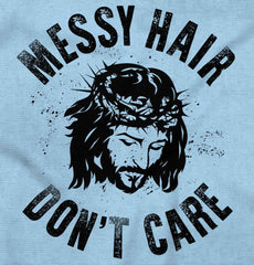 Messy Hair Jesus Infant Toddler T Shirt-Direct To Garment Print-Brisco Baby