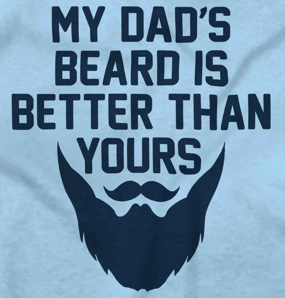 Dad's Beard Romper Bodysuit-Direct To Garment Print-Brisco Baby