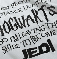 Hogwarts Jedi Infant Toddler T Shirt-Direct To Garment Print-Brisco Baby