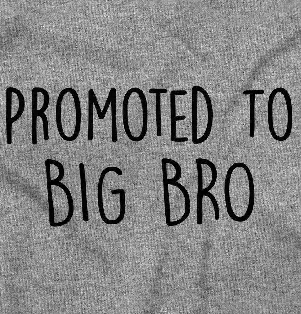 Promoted To Big Bro Romper Bodysuit-Direct To Garment Print-Brisco Baby