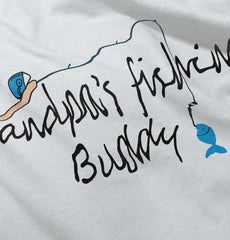 Grandpa Fishing Infant Baby Bib-Direct To Garment Print-Brisco Baby