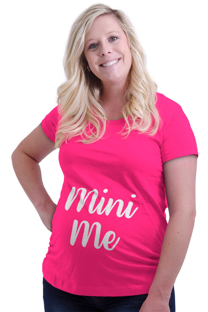 Mini Me Maternity T-Shirt-Direct To Garment Print-Brisco Baby
