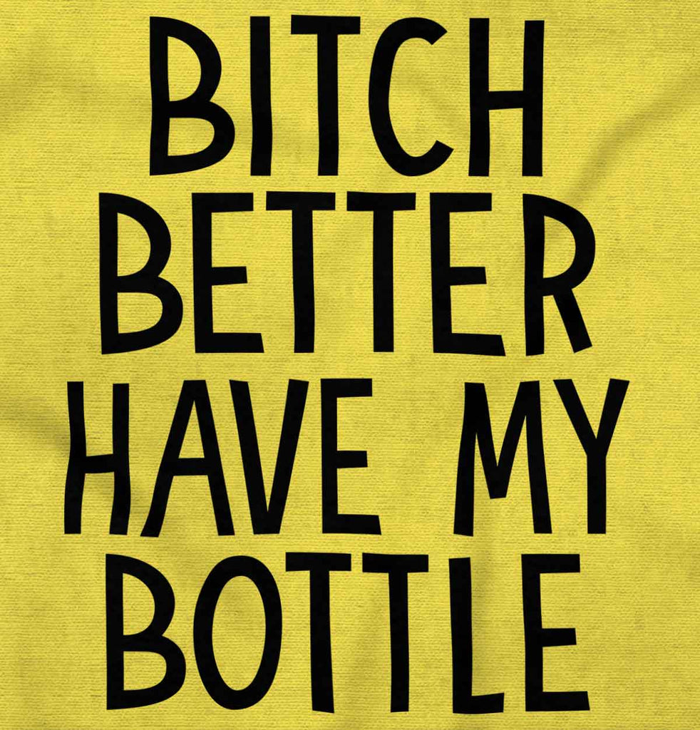 My Bottle Romper Bodysuit-Direct To Garment Print-Brisco Baby