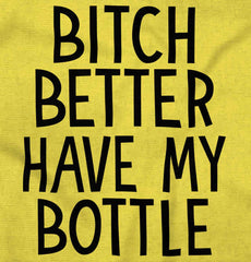 My Bottle Romper Bodysuit-Direct To Garment Print-Brisco Baby