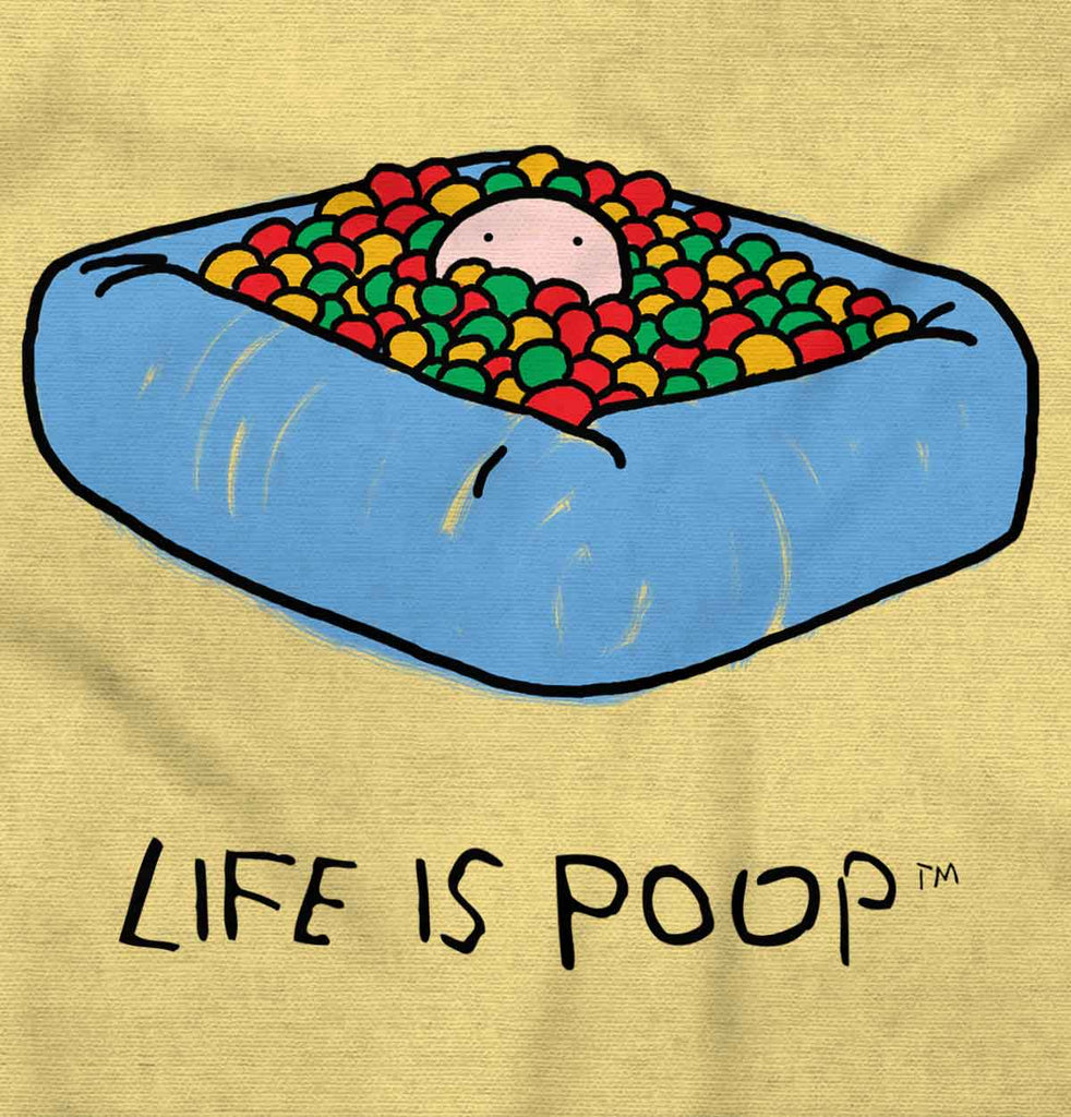 Ball Pit Infant Toddler T Shirt-Direct To Garment Print-Brisco Baby