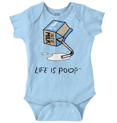 Out of Milk Romper Bodysuit-Direct To Garment Print-Brisco Baby