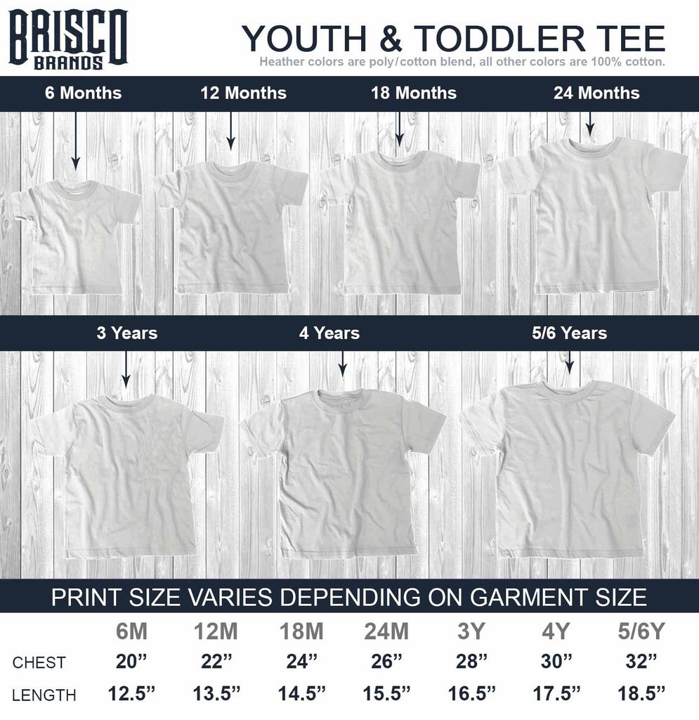 Vintage Dubble Infant Toddler T Shirt-Direct To Garment Print-Brisco Baby