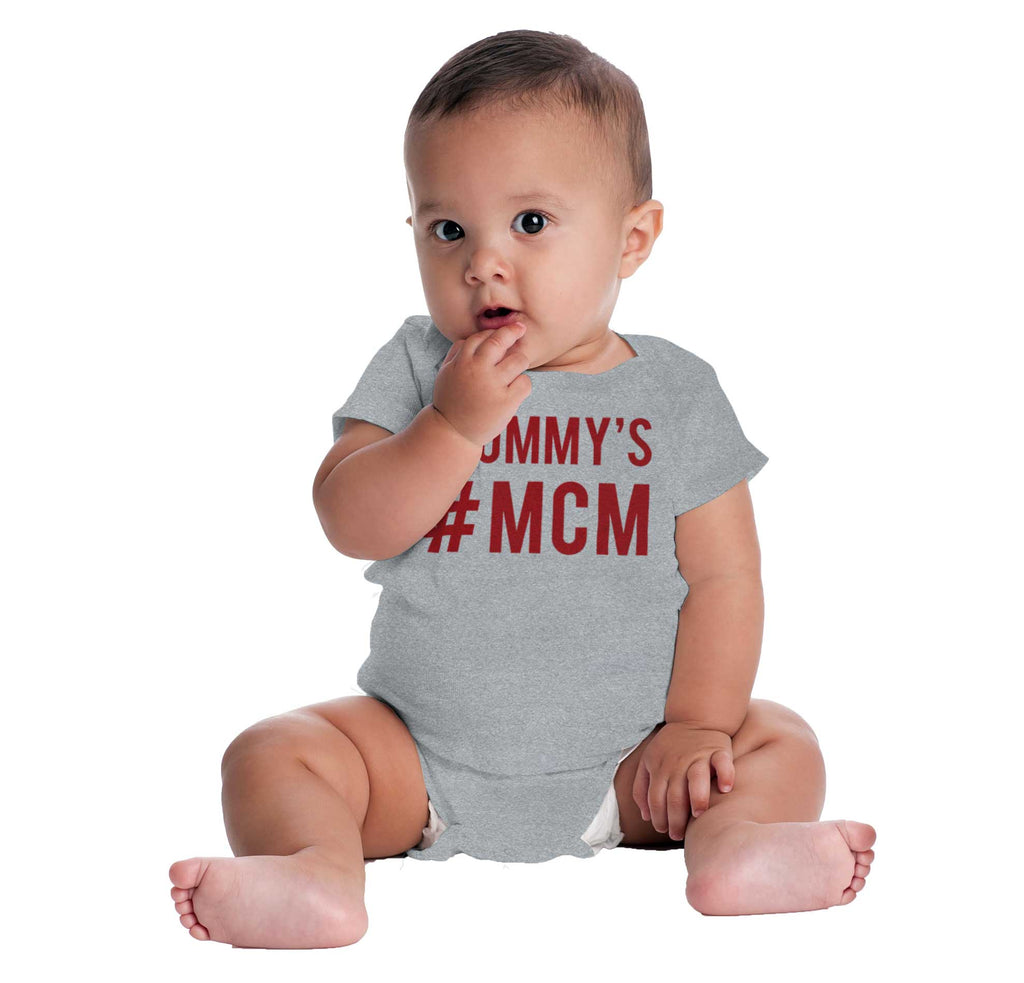 Mommy's MCM Romper Bodysuit-Direct To Garment Print-Brisco Baby