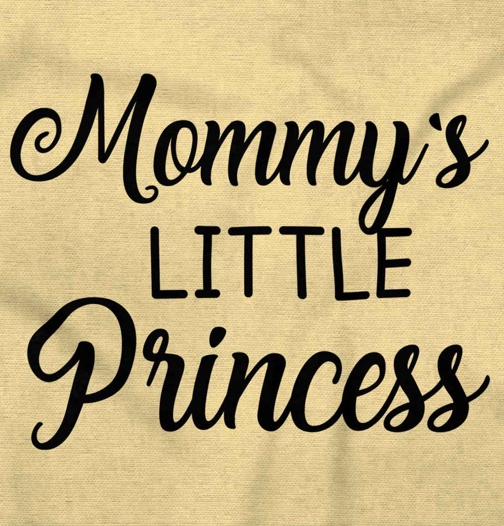 Mommy's Little Princess Romper Bodysuit-Direct To Garment Print-Brisco Baby