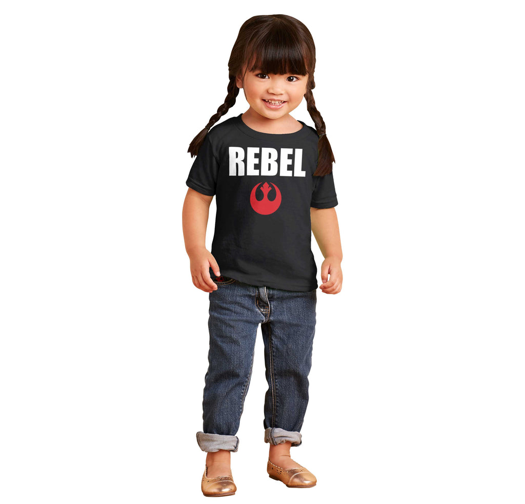 Rebel Star Wars Infant Toddler T Shirt-Direct To Garment Print-Brisco Baby