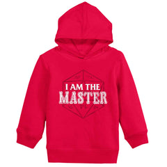 I Am The Master Dungeons Gamer Toddler Pullover Hoodie-Direct To Garment Print-Brisco Baby