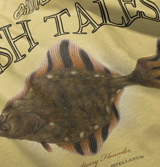 Starry Flounder Infant Toddler T Shirt-Direct To Garment Print-Brisco Baby