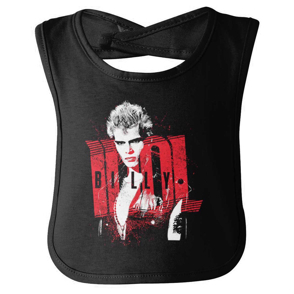 Billy Idol Infant Baby Bib-Direct To Garment Print-Brisco Baby