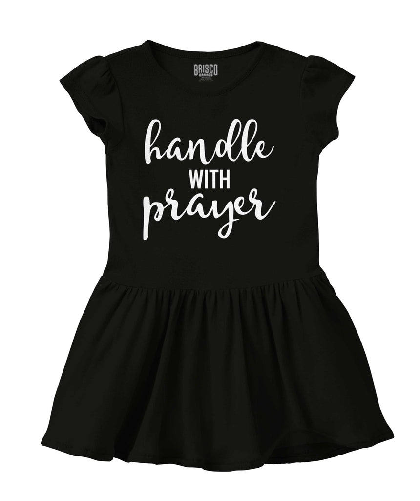 Prayer Care Solid Baby Infant Dress-Direct To Garment Print-Brisco Baby