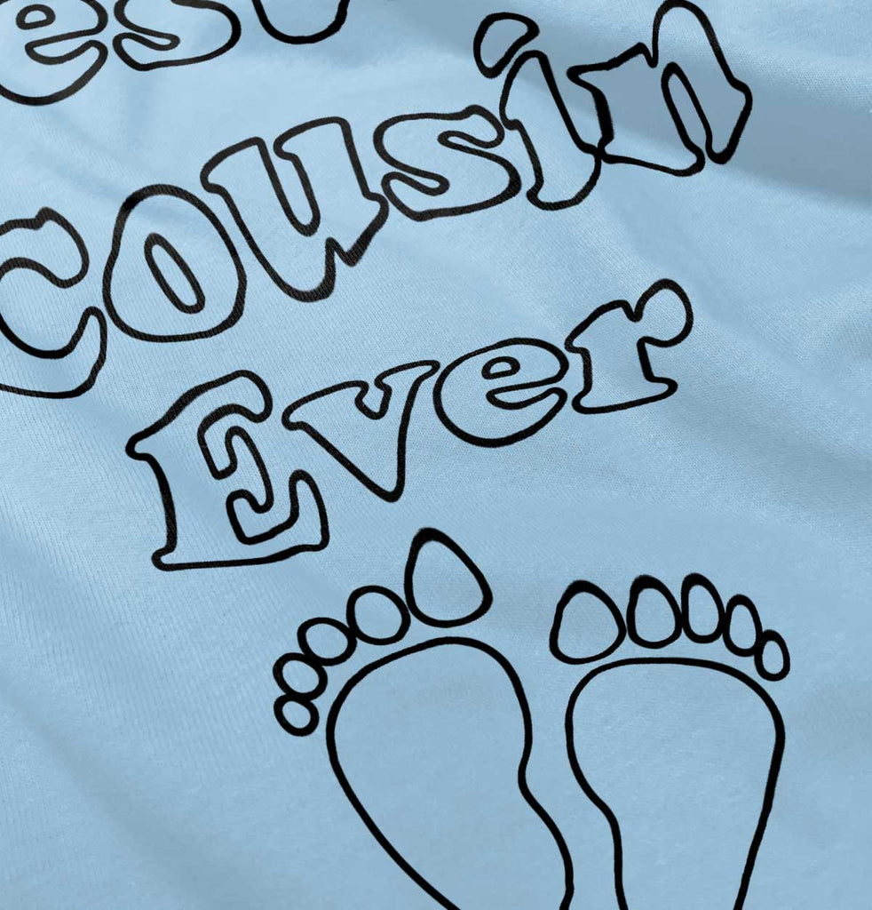 Bestest Cousin Ever Infant Baby Bib-Direct To Garment Print-Brisco Baby