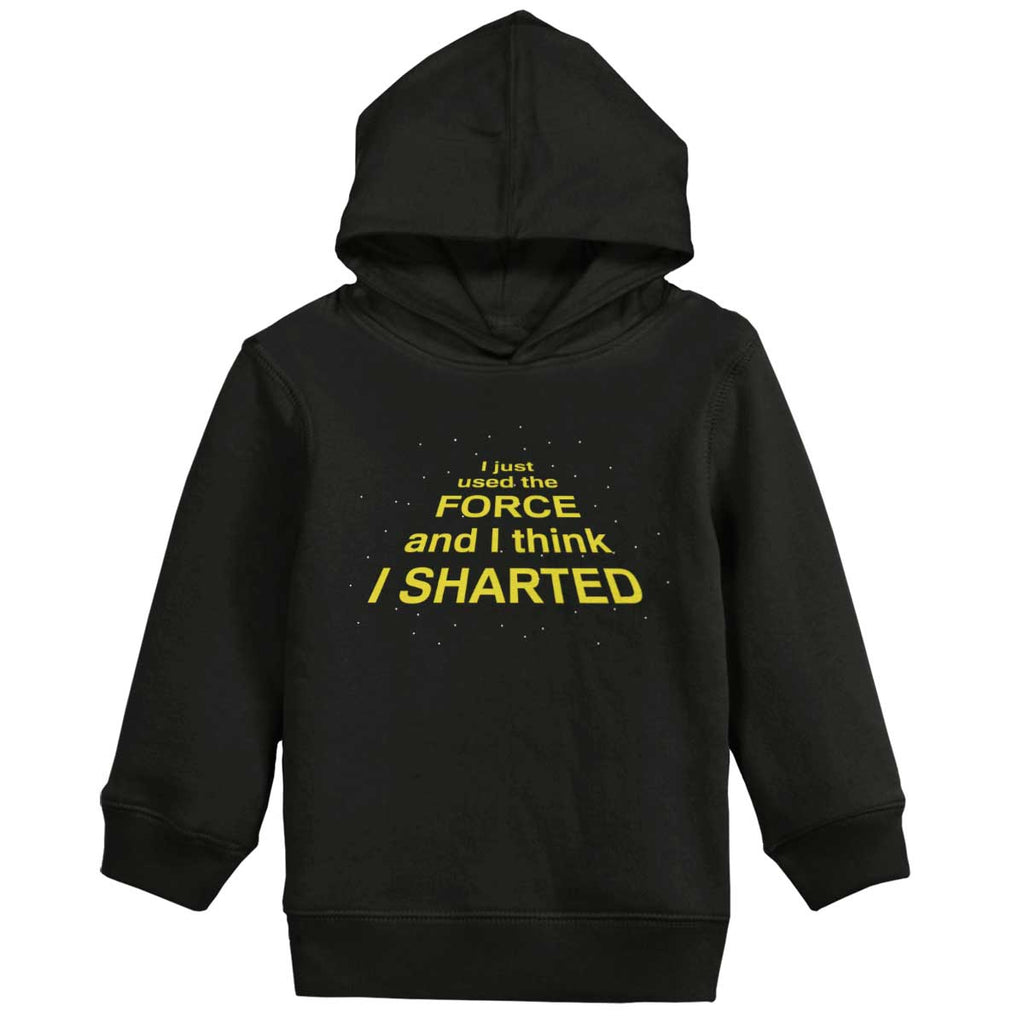 Used The Force Toddler Pullover Hoodie-Direct To Garment Print-Brisco Baby