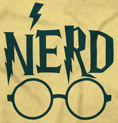 Nerd Harry Potter Infant Toddler T Shirt-Direct To Garment Print-Brisco Baby