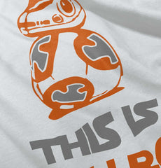 This Is How I Roll Infant Baby Bib-Direct To Garment Print-Brisco Baby