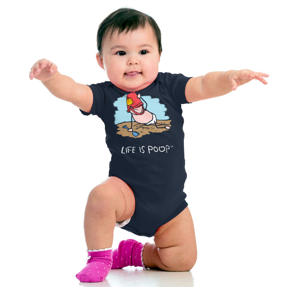 Baby Beach Romper Bodysuit-Direct To Garment Print-Brisco Baby