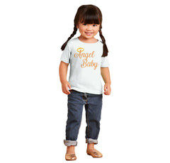 Angel Baby Infant Toddler T Shirt-Direct To Garment Print-Brisco Baby