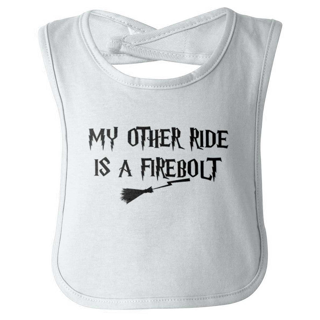 Other Ride Firebolt Infant Baby Bib-Direct To Garment Print-Brisco Baby
