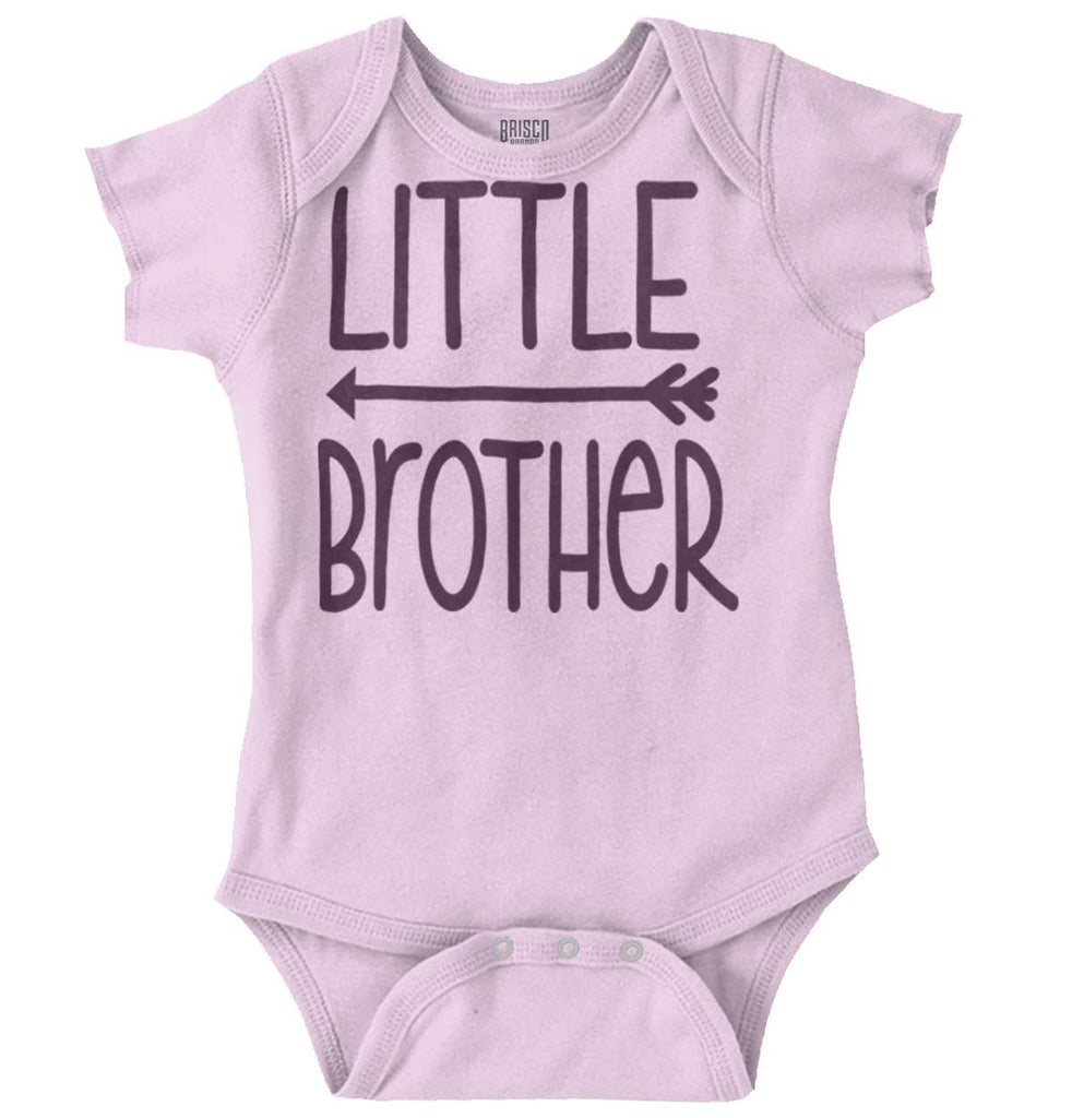 Little Brother Romper Bodysuit-Direct To Garment Print-Brisco Baby