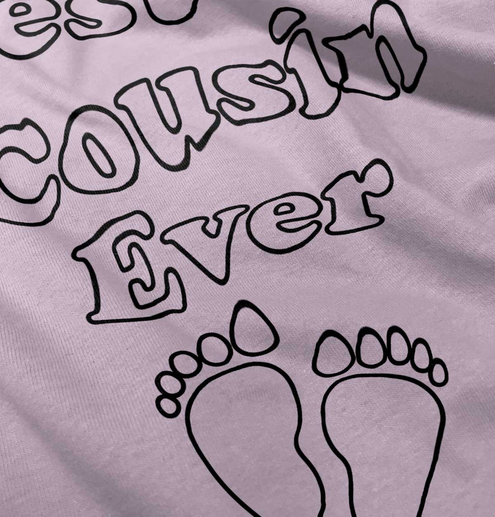 Bestest Cousin Ever Infant Baby Bib-Direct To Garment Print-Brisco Baby