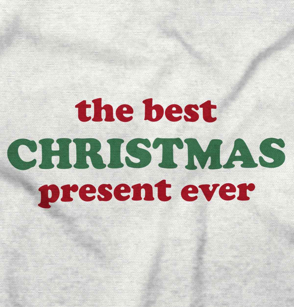 Best Christmas Present Infant Baby Bib-Direct To Garment Print-Brisco Baby
