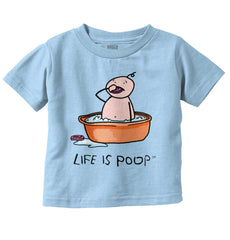 Eating Soap Infant Toddler T Shirt-Direct To Garment Print-Brisco Baby