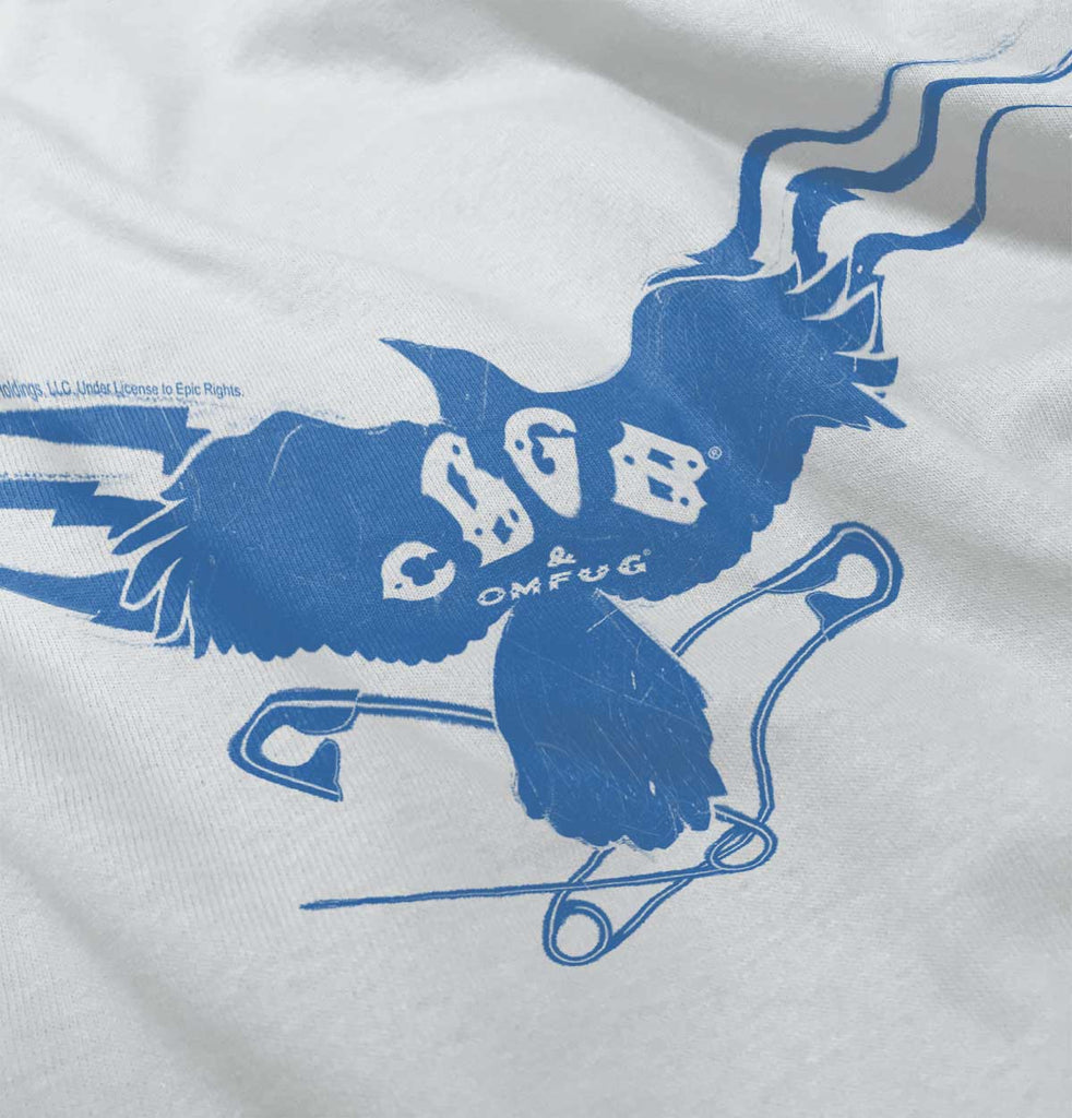 Eagle CBGB Infant Toddler T Shirt-Direct To Garment Print-Brisco Baby
