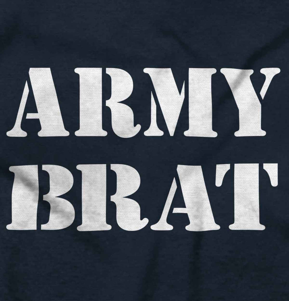 Army Brat Romper Bodysuit-Direct To Garment Print-Brisco Baby