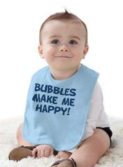 Bubbles Infant Baby Bib-Direct To Garment Print-Brisco Baby