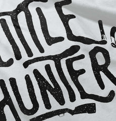 Little Hunter Gun Infant Toddler T Shirt-Direct To Garment Print-Brisco Baby