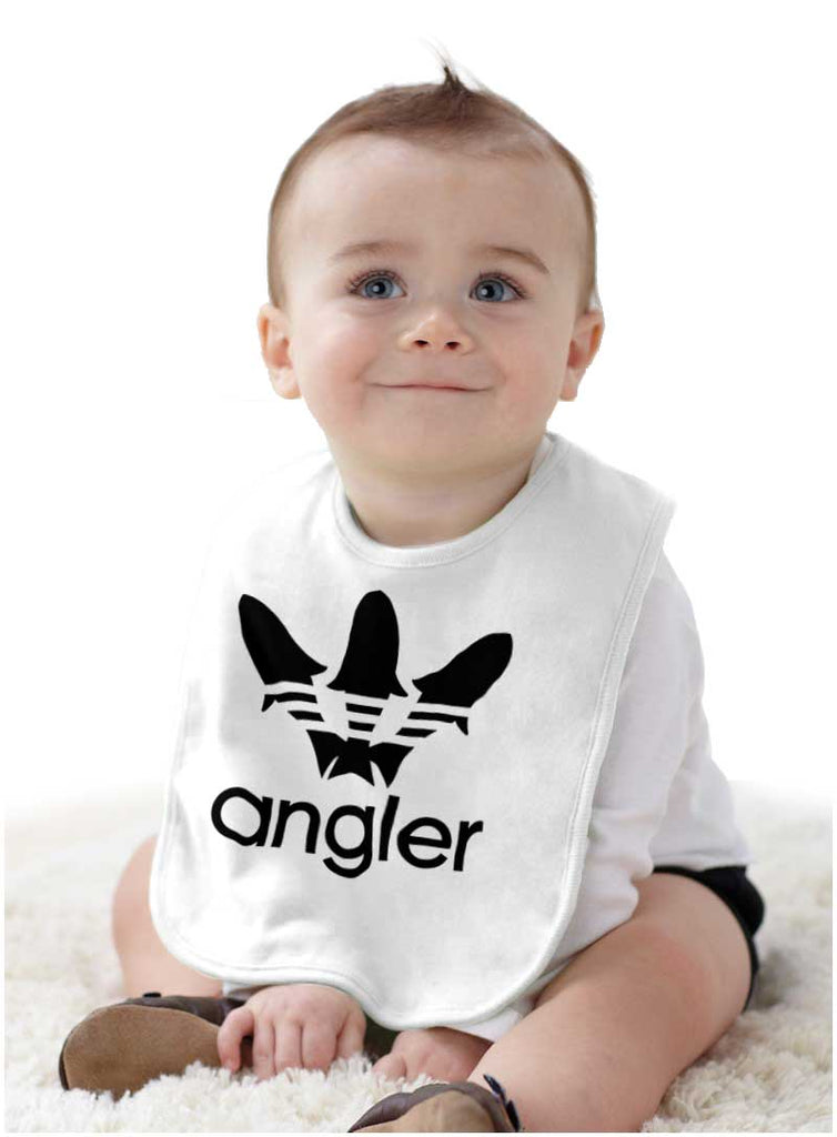 Angler Infant Baby Bib-Direct To Garment Print-Brisco Baby