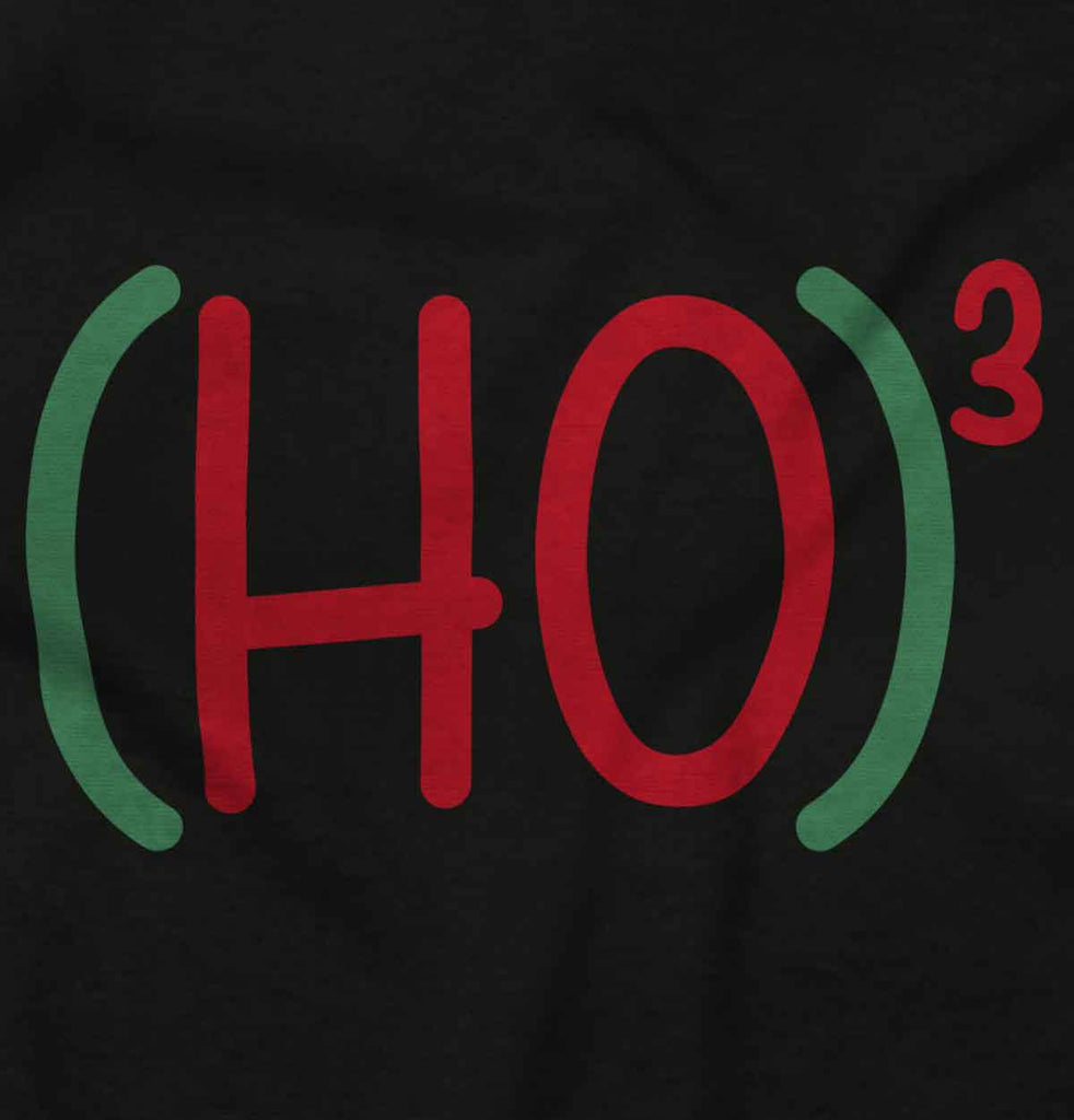 Ho Ho Ho Infant Baby Bib-Direct To Garment Print-Brisco Baby