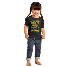 Muggles Horcrux Quidditch Infant Toddler T Shirt-Direct To Garment Print-Brisco Baby