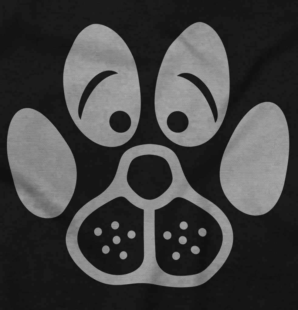 Paw Print Puppy Romper Bodysuit-Direct To Garment Print-Brisco Baby