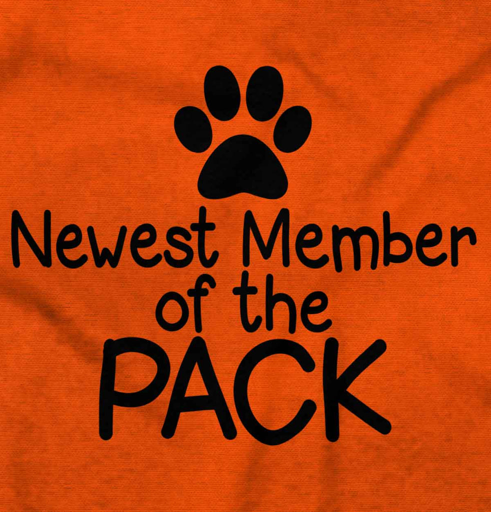 Member of the Pack Infant Toddler T Shirt-Direct To Garment Print-Brisco Baby