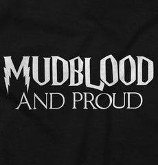 Mudblood And Proud Infant Baby Bib-Direct To Garment Print-Brisco Baby