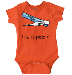 Rectal Thermometer Romper Bodysuit-Direct To Garment Print-Brisco Baby