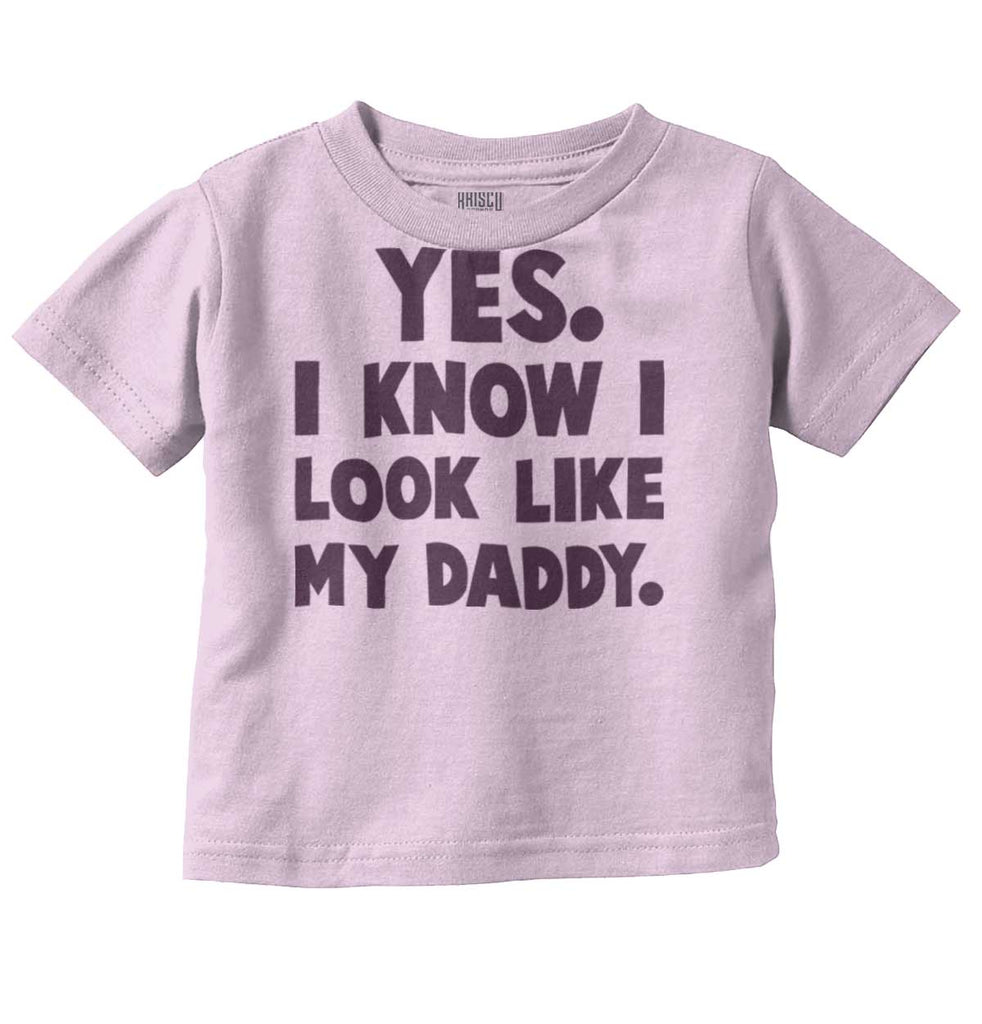 Look Like Daddy Infant Toddler T Shirt-Direct To Garment Print-Brisco Baby