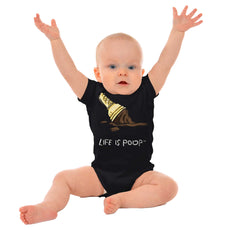 Dropped Cone Romper Bodysuit-Direct To Garment Print-Brisco Baby
