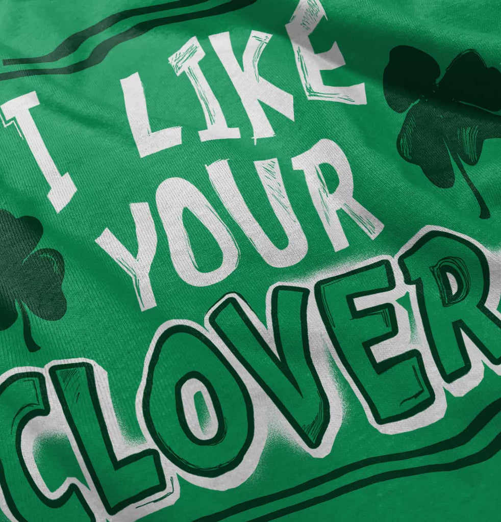 Your St Patty Clovers Romper Bodysuit-Direct To Garment Print-Brisco Baby