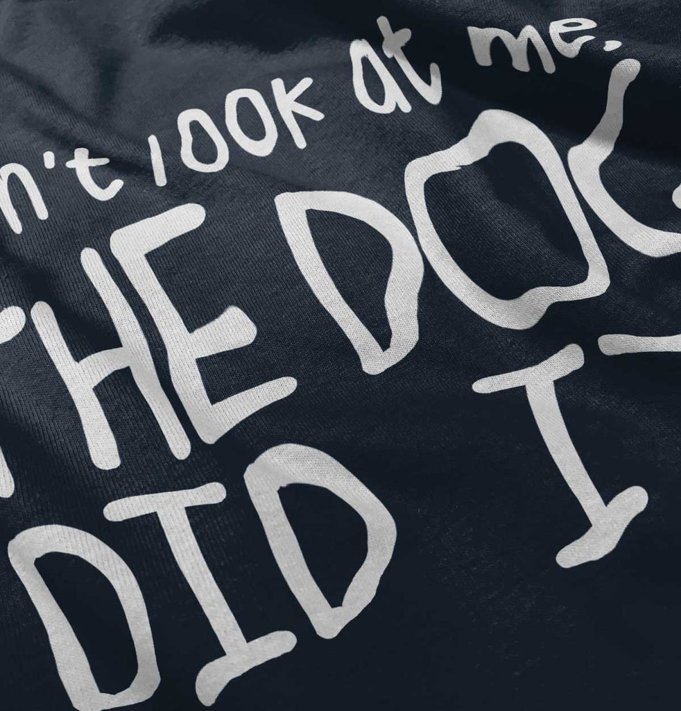 Dog Did It Romper Bodysuit-Direct To Garment Print-Brisco Baby