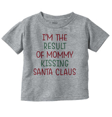 Result Of Mommy Santa Infant Toddler T Shirt-Direct To Garment Print-Brisco Baby