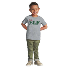 Little Elf Infant Toddler T Shirt-Direct To Garment Print-Brisco Baby